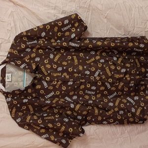 San Diego Padres button up shirt